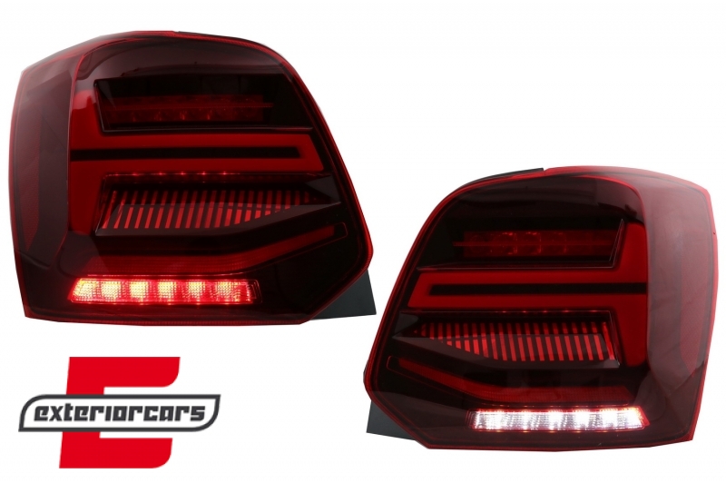 Full LED stražnja svjetla SEQ žmigavci (crvena) / VW Polo 6R 6C (2009-2017) - Slika 16