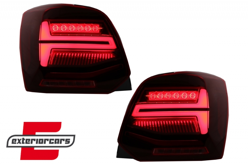 Full LED stražnja svjetla SEQ žmigavci (crvena) / VW Polo 6R 6C (2009-2017) - Slika 10