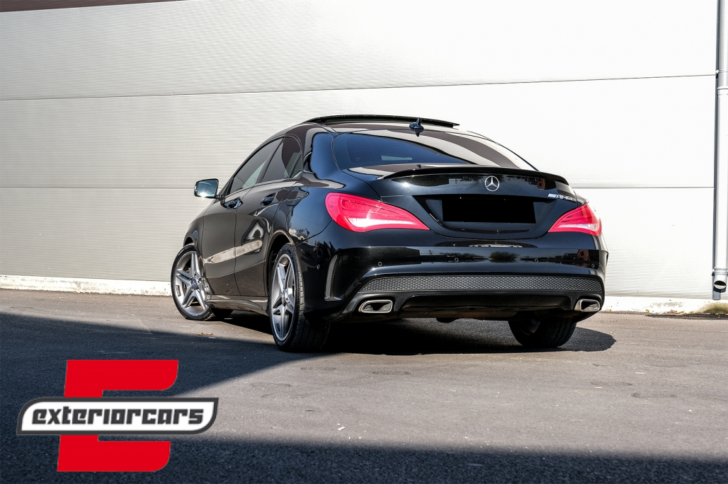 Lip bunkera AMG dizajn (piano crna) / Mercedes CLA C117 W117 (2013-2018) - Slika 10