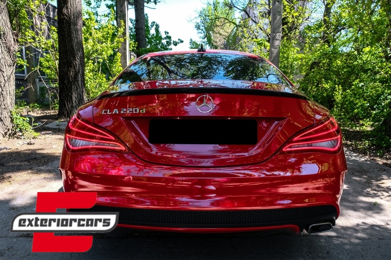 Lip bunkera AMG dizajn (piano crna) / Mercedes CLA C117 W117 (2013-2018) - Slika 7