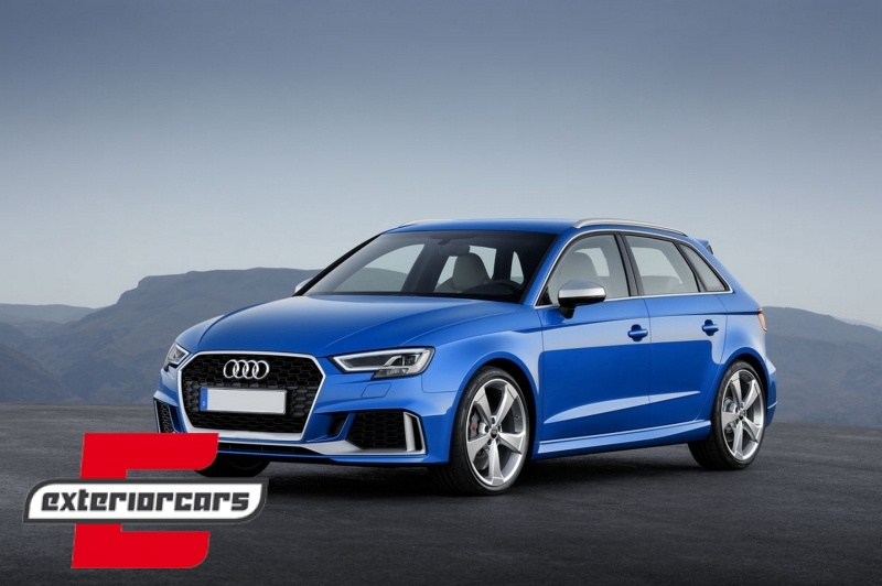 Prednji branik RS3 dizajn / Audi A3 8V Facelift (2016-2019) Hatchback Sportback - Slika 7