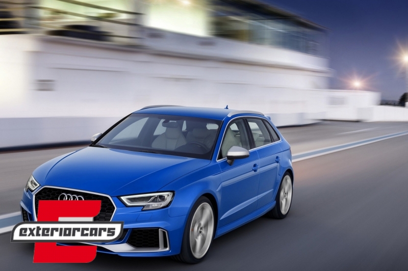 Prednji branik RS3 dizajn / Audi A3 8V Facelift (2016-2019) Hatchback Sportback - Slika 10