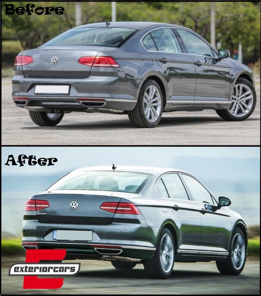 Full LED stražnja svjetla SEQ žmigavci Matrix R-line dizajn / VW Passat B8 3G limuzina (2015-2019) - Slika 17