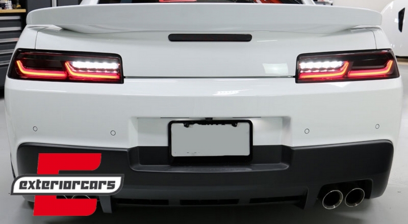 Full LED stražnja svjetla SEQ žmigavci (smoke) / Chevrolet Camaro (05.2015-2018) - Slika 19