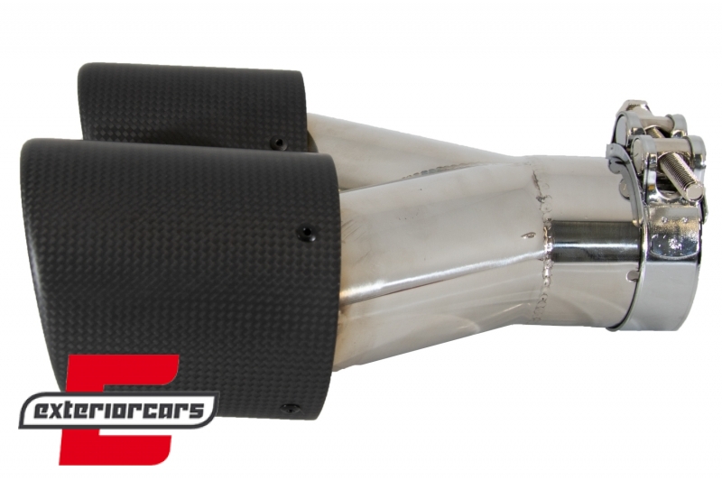Univerzalni nastavci auspuha Carbon look-mat obrada - Slika 7