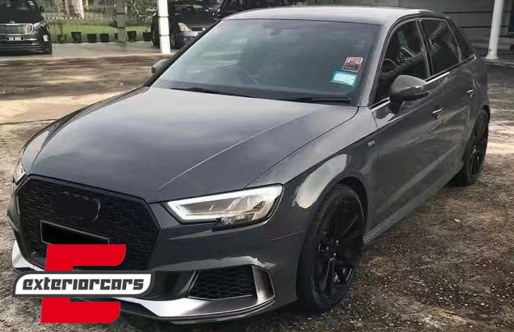 Prednji branik RS3 dizajn / Audi A3 8V Facelift (2016-2019) Hatchback Sportback - Slika 11