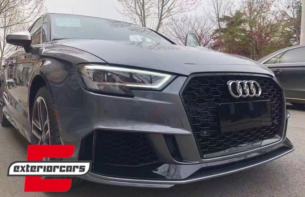 Prednji branik RS3 dizajn / Audi A3 8V Facelift (2016-2019) Hatchback Sportback - Slika 12