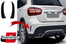Bočna krilca stražnjeg branika (piano crna) / Mercedes GLA X156 (2014–2019)