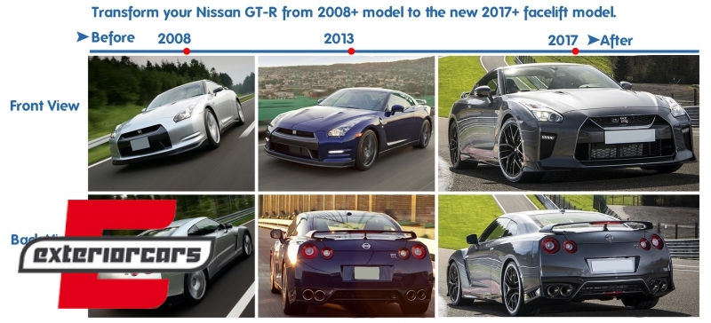 Bodykit Facelift 2017 dizajn / Nissan GT-R (2008-2017) - Slika 39
