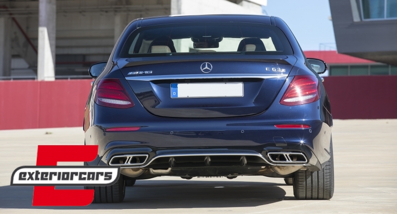 Difuzor zraka & nastavci auspuha E63 AMG dizajn (Chrome Edition) / Mercedes E-klasa W213 AMG Line (2016-2019) - Slika 15
