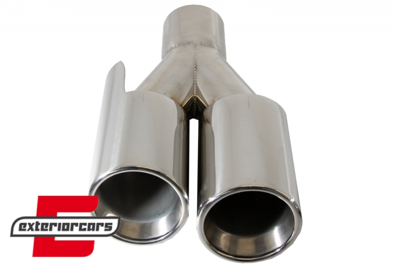 Nastavci auspuha M-Power dizajn (chrome) / BMW serije 3 E46 E90 E92 E93 F30 F31 serije 4 F32 F33 F36 serije 5 E60 F10 F11 G30 serije 6 F06 F12 F13 M3 M5 - Slika 12
