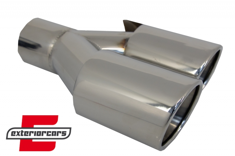 Nastavci auspuha M-Power dizajn (chrome) / BMW serije 3 E46 E90 E92 E93 F30 F31 serije 4 F32 F33 F36 serije 5 E60 F10 F11 G30 serije 6 F06 F12 F13 M3 M5 - Slika 4