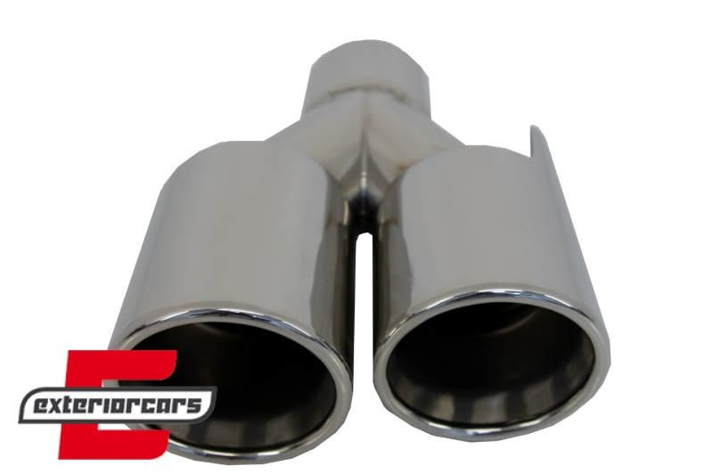 Nastavci auspuha M-Power dizajn (chrome) / BMW serije 3 E46 E90 E92 E93 F30 F31 serije 4 F32 F33 F36 serije 5 E60 F10 F11 G30 serije 6 F06 F12 F13 M3 M5 - Slika 7