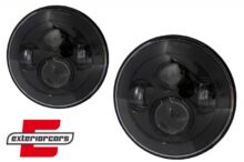 CREE LED prednji farovi 7inch (crna) / Jeep Wrangler JK TJ LJ Land ROVER Defender Mercedes W463