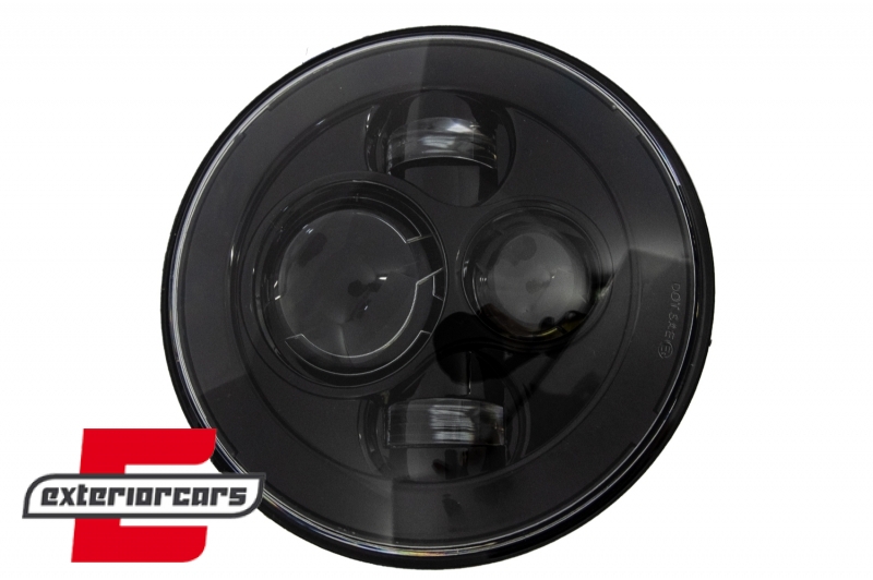 CREE LED prednji farovi 7inch (crna) / Jeep Wrangler JK TJ LJ Land ROVER Defender Mercedes W463 - Slika 2