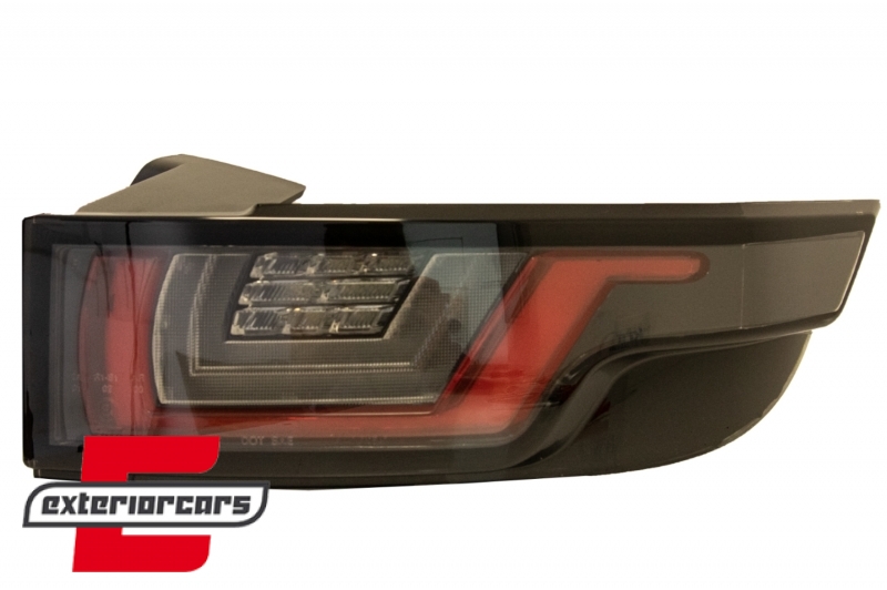 Full LED stražnja svjetla SEQ žmigavci LightBar dizajn (crvena/bijela/crna) / Range Rover Evoque L538 (2011-2018) - Slika 2