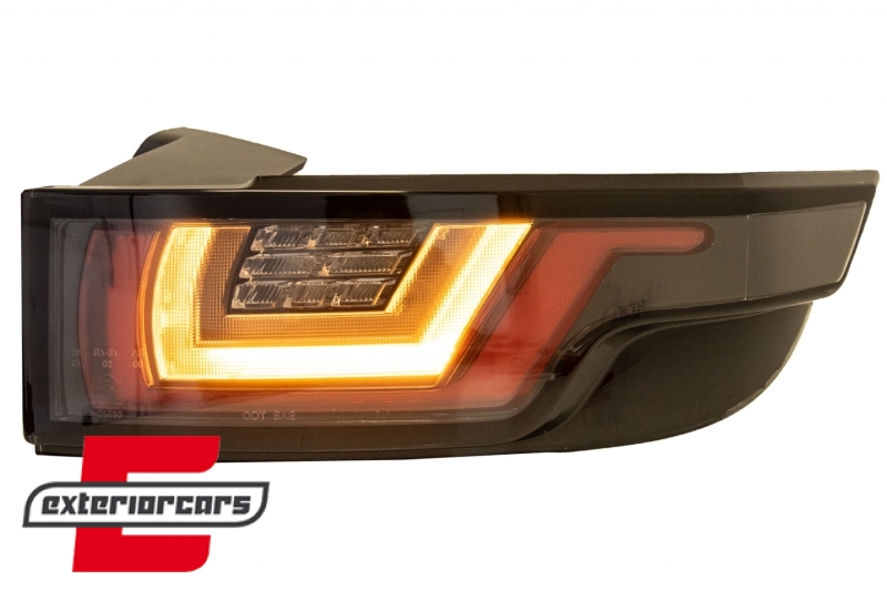 Full LED stražnja svjetla SEQ žmigavci LightBar dizajn (crvena/bijela/crna) / Range Rover Evoque L538 (2011-2018) - Slika 3