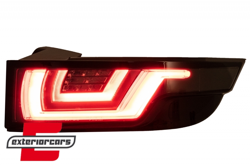 Full LED stražnja svjetla SEQ žmigavci LightBar dizajn (crvena/bijela/crna) / Range Rover Evoque L538 (2011-2018) - Slika 5