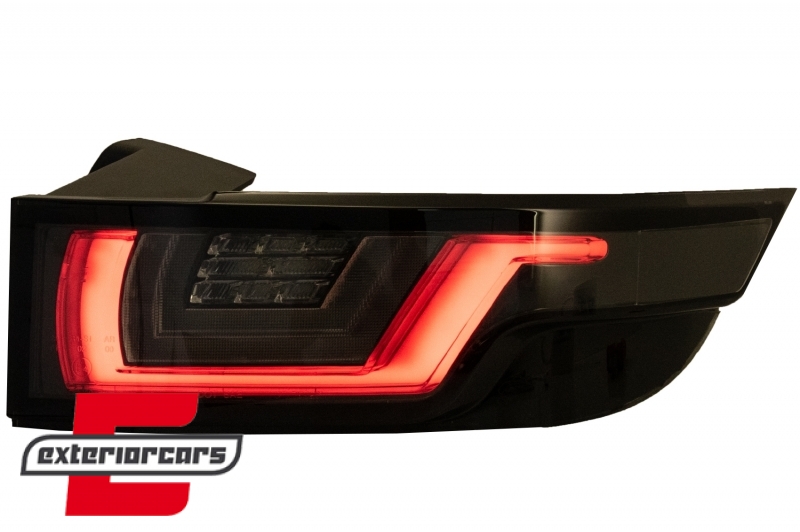 Full LED stražnja svjetla SEQ žmigavci LightBar dizajn (crvena/bijela/crna) / Range Rover Evoque L538 (2011-2018) - Slika 7