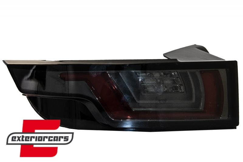 Full LED stražnja svjetla SEQ žmigavci LightBar dizajn (crvena/smoke/crna) / Range Rover Evoque L538 (2011-2018) - Slika 2