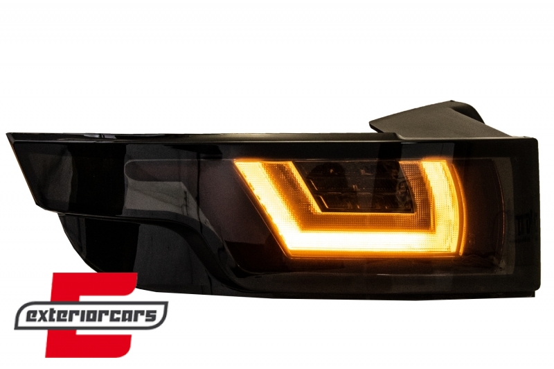 Full LED stražnja svjetla SEQ žmigavci LightBar dizajn (crvena/smoke/crna) / Range Rover Evoque L538 (2011-2018) - Slika 3