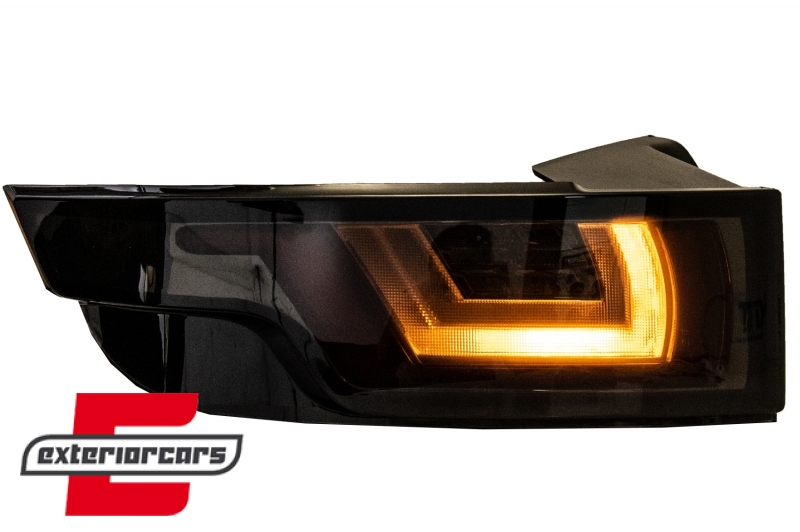 Full LED stražnja svjetla SEQ žmigavci LightBar dizajn (crvena/smoke/crna) / Range Rover Evoque L538 (2011-2018) - Slika 4