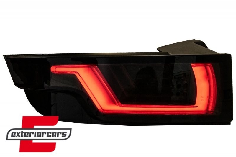 Full LED stražnja svjetla SEQ žmigavci LightBar dizajn (crvena/smoke/crna) / Range Rover Evoque L538 (2011-2018) - Slika 6