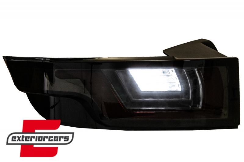 Full LED stražnja svjetla SEQ žmigavci LightBar dizajn (crvena/smoke/crna) / Range Rover Evoque L538 (2011-2018) - Slika 7