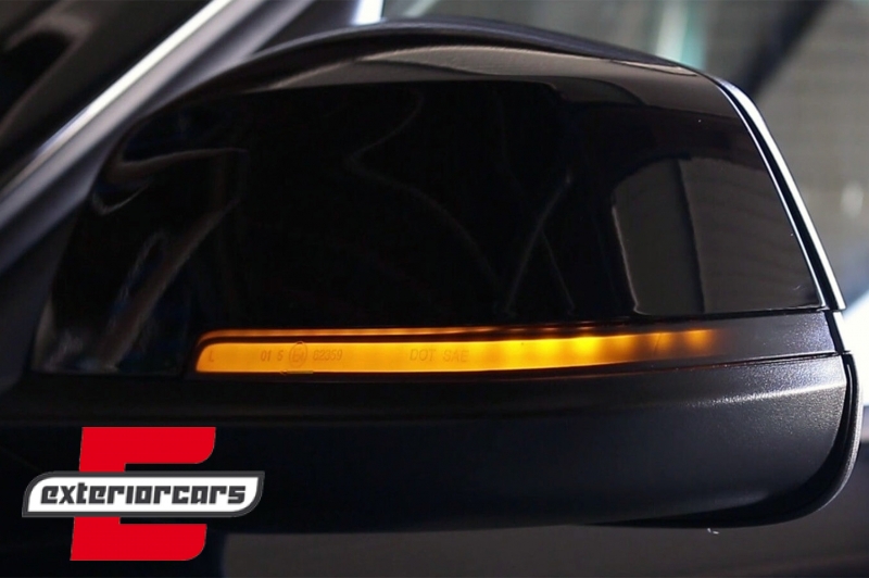 Žmigavci u retrovizoru LED SEQ (smoke) / MERCEDES C klasa W205 S205 A205 C205 (2014-2018) E klasa W213 S213 (2016-2019) S klasa W222 (2013-2017) - Slika 7