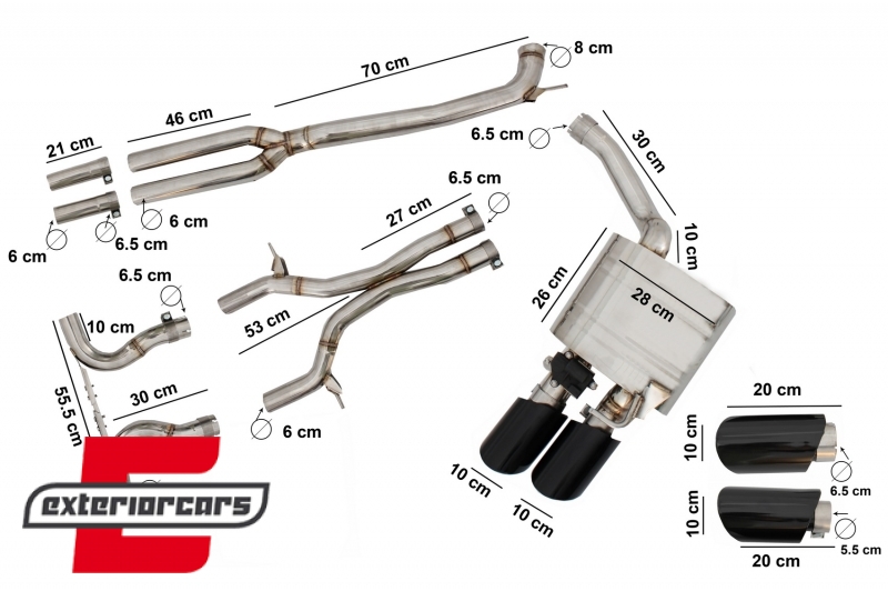 Kompletan ispušni sustav s Valvetronicom - Slika 15