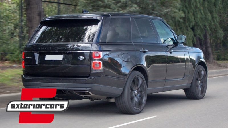 Zadnji branik & nastavci auspuha nadogradnja u Facelift 2018+ look / Range Rover Vogue IV L405 (2013-2017) - Slika 11