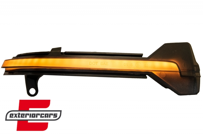 Žmigavci u retrovizoru LED SEQ (smoke) / BMW 5er F10 F11 F07 LCI (2014-2017) 6er F12 F13 F06 LCI (2014-2018) 7 F01 LCI (2012-2015) - Slika 3