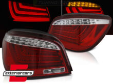 LED stražnja svjetla (crvena/kristal) / BMW serije 5 E60 (2003-03.2007) limuzina