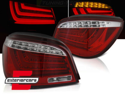 LED stražnja svjetla (crvena/kristal) / BMW serije 5 E60 (2003-03.2007) limuzina