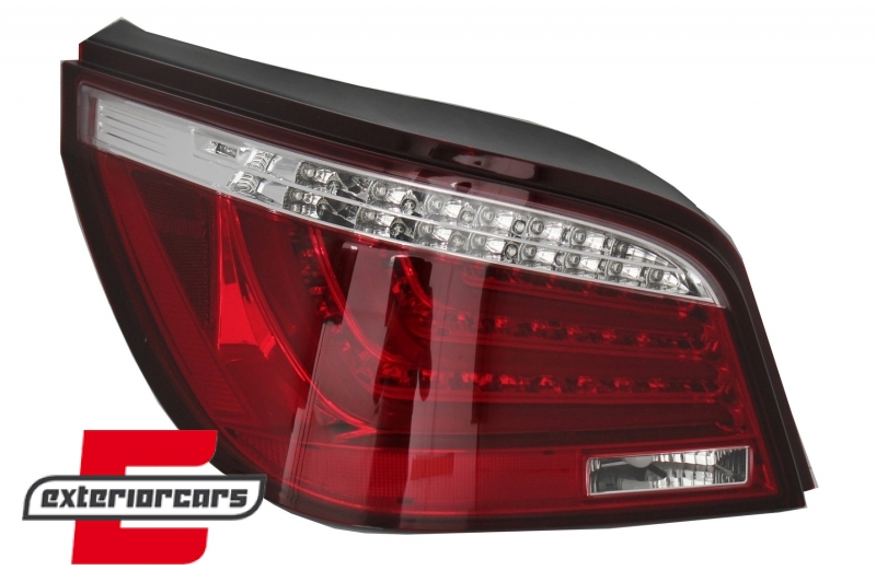 LED stražnja svjetla (crvena/kristal) / BMW serije 5 E60 (2003-03.2007) limuzina - Slika 2