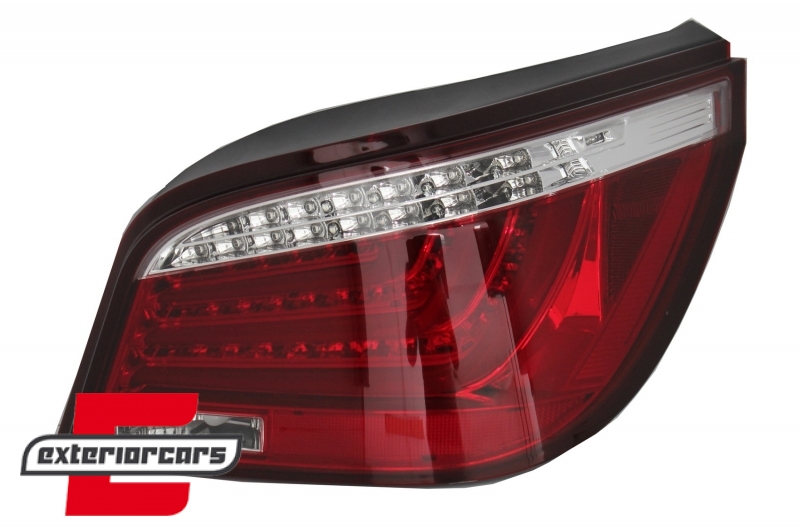 LED stražnja svjetla (crvena/kristal) / BMW serije 5 E60 (2003-03.2007) limuzina - Slika 3