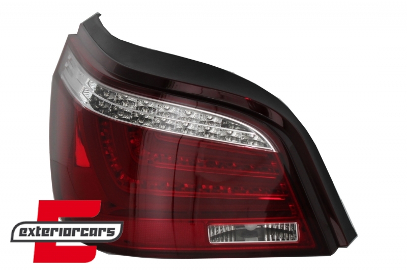 LED stražnja svjetla (crvena/kristal) / BMW serije 5 E60 (2003-03.2007) limuzina - Slika 4