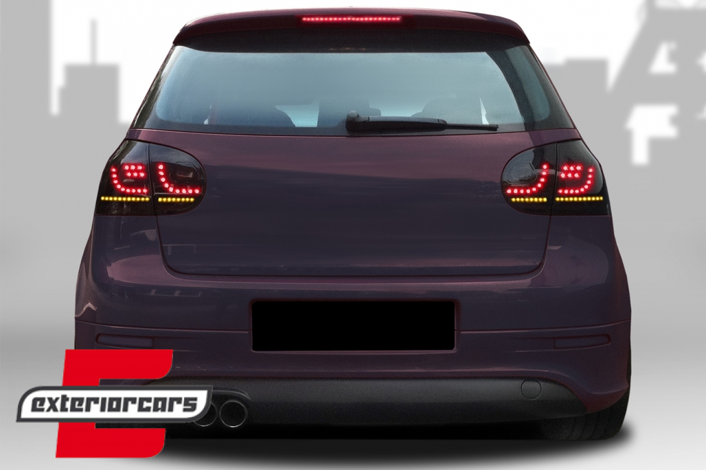 LED stražnja svjetla SEQ žmigavci Urban style (crna) / VW Golf V 5 Hatchback (2003-2008) - Slika 16