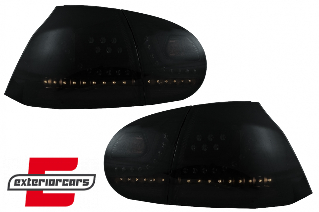 LED stražnja svjetla SEQ žmigavci Urban style (crna) / VW Golf V 5 Hatchback (2003-2008) - Slika 5