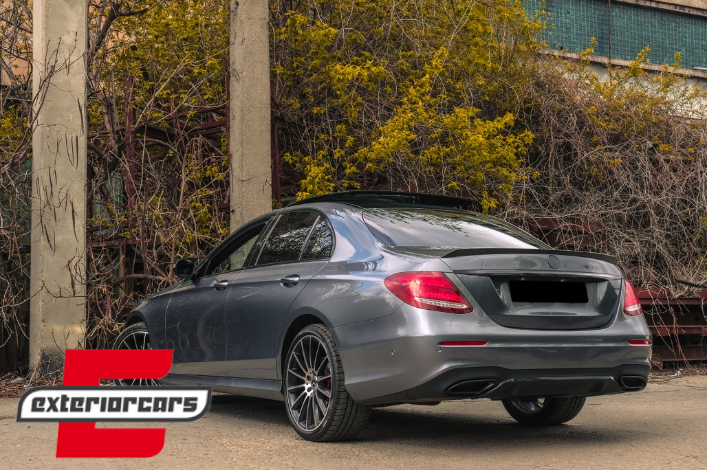 Lip bunkera AMG dizajn (mat crna) / Mercedes E-klasa W213 (2016-2023) - Slika 13