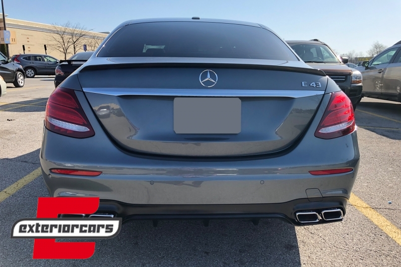 Lip bunkera AMG dizajn (mat crna) / Mercedes E-klasa W213 (2016-2023) - Slika 11