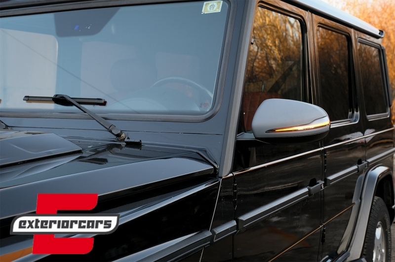 Kompletni retrovizori Dinamički žmigavci 2018 Facelift dizajn / MERCEDES G-klasa W463 (1989-2017) - Slika 12
