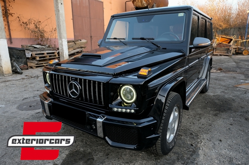 Kompletni retrovizori Dinamički žmigavci 2018 Facelift dizajn / MERCEDES G-klasa W463 (1989-2017) - Slika 14