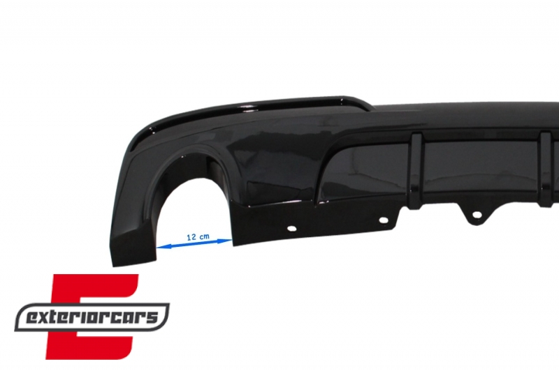 Difuzor zraka M-Performance dizajn (piano crna) / BMW serije 5 F10 F11 limuzina karavan (2011-2017) - Slika 2