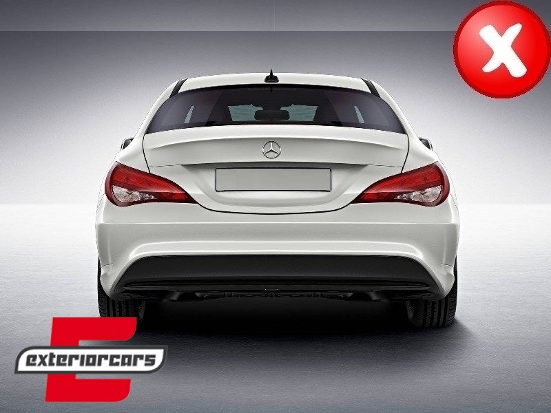 Difuzor zraka & nastavci auspuha CLA45 AMG dizajn (Carbon look) / Mercedes CLA W117 (2013-2018) - Slika 14