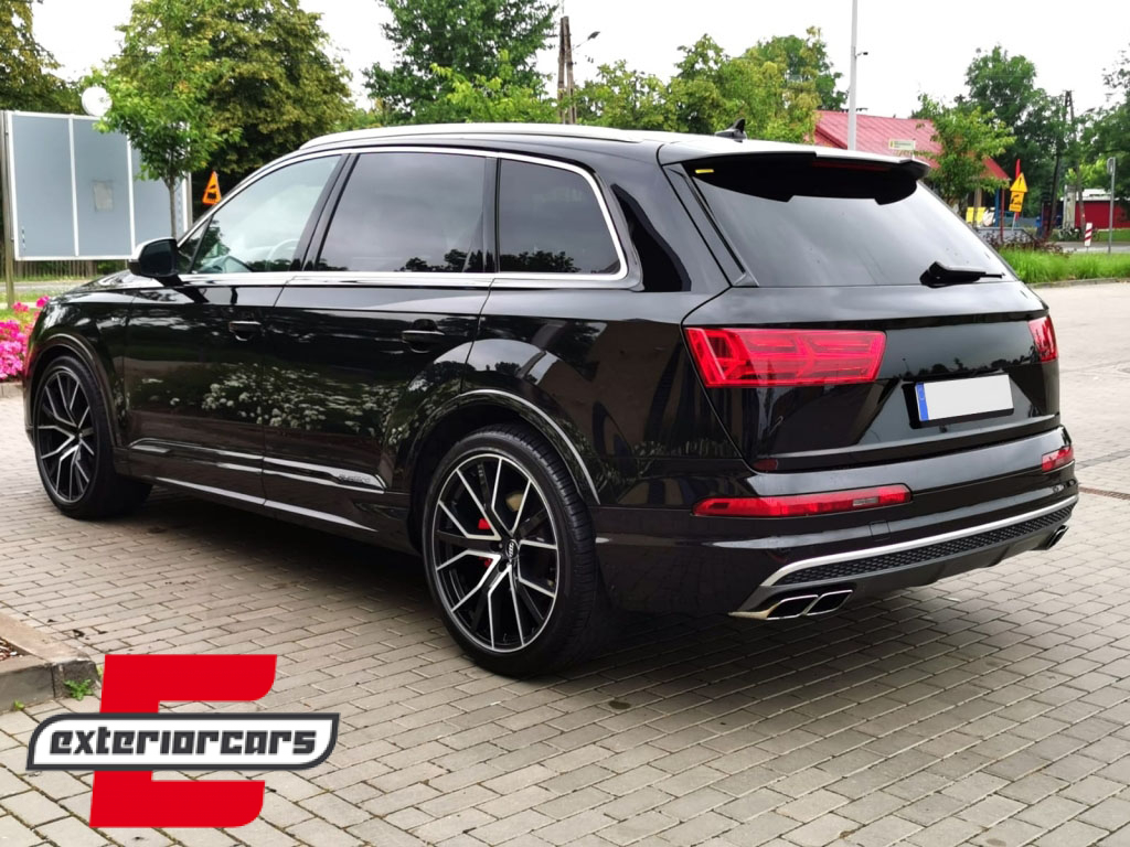 Nastavci auspuha SQ7 dizajn (chrome) / Audi Q7 4M (2015-2019) - Slika 13