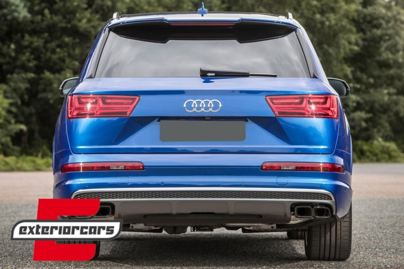 Nastavci auspuha SQ7 dizajn (crna) / Audi Q7 4M (2015-2019) - Slika 14