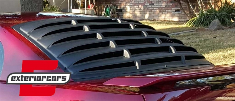 Zaštita od sunca PFT dizajn - stražnje staklo / Ford Mustang Mk6 VI (2015-2019) - Slika 8