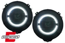 Full LED prednji farovi Facelift 2018 dizajn (crna) / Mercedes G-klasa W463 (2005-2017)