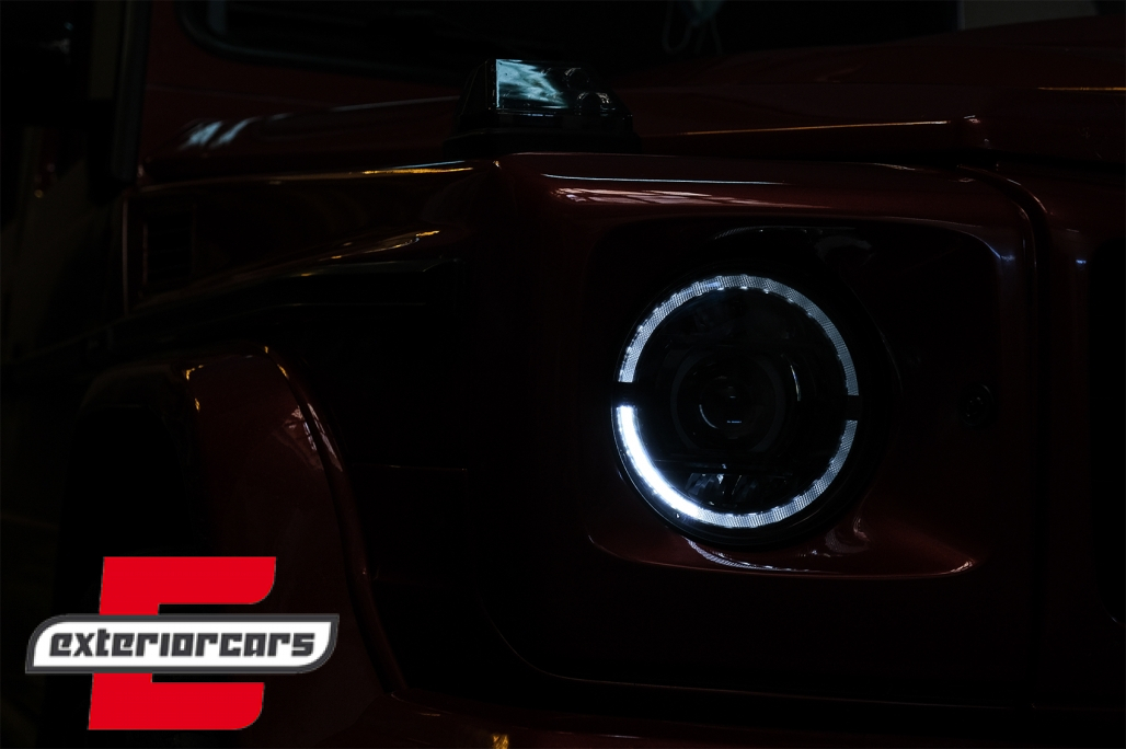 Full LED prednji farovi Facelift 2018 dizajn (crna) / Mercedes G-klasa W463 (2005-2017) - Slika 21